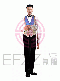 西餐服務(wù)生服裝070