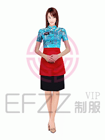 西餐服務生服裝079