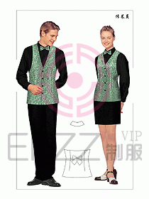 西餐服務(wù)生服裝088