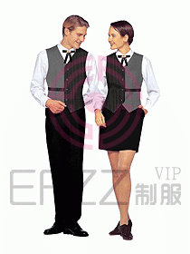 西餐服務(wù)生服裝098