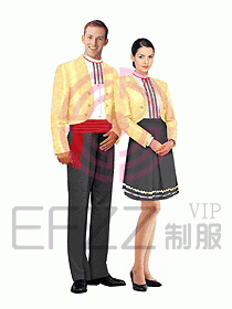 西餐服務生服裝100