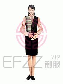 西餐服務(wù)生服裝130