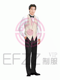 西餐服務(wù)生服裝131