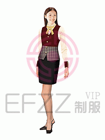 西餐服務生服裝134