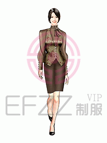 西餐服務生服裝249