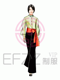 西餐服務生服裝254