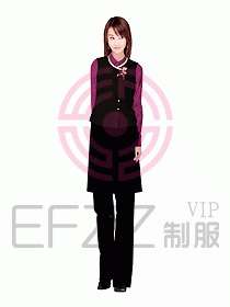 西餐服務(wù)生服裝263