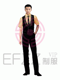 西餐服務生服裝286