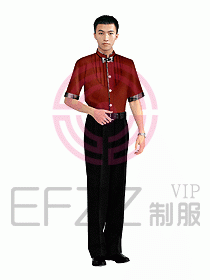 西餐服務生服裝313