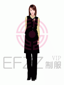 西餐服務生服裝331
