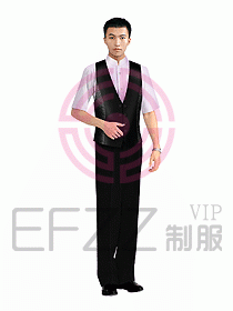 西餐服務(wù)生服裝335