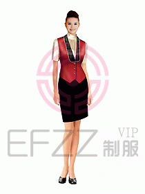 西餐服務生服裝346