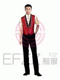 西餐服務生服裝347