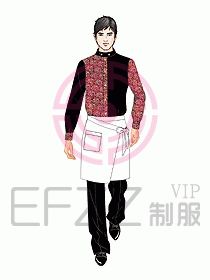 西餐服務生服裝388