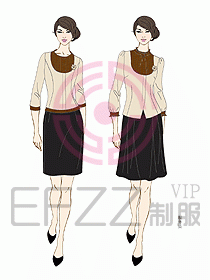 西餐服務(wù)生服裝395