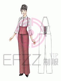 西餐服務(wù)生服裝425