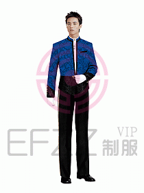 西餐服務生服裝428