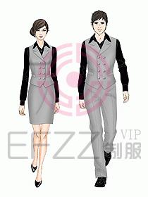 西餐服務生服裝455