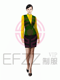 西餐服務(wù)生服裝484