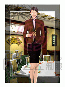 中餐領(lǐng)班制服011