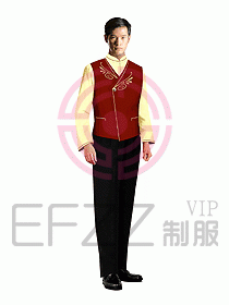 中餐服務員制服136