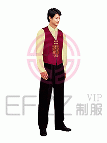 中餐服務員制服140