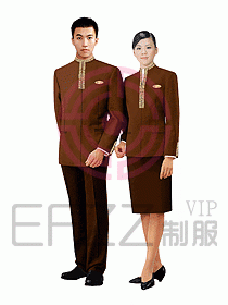 中餐服務員制服186