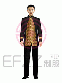 中餐服務員制服200