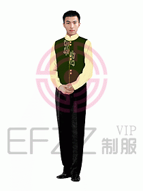 中餐服務員制服208