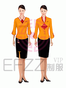 中餐服務員制服244