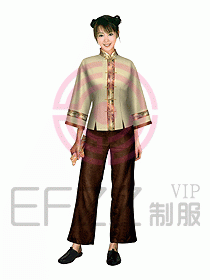 中餐服務(wù)員制服325
