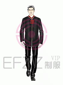 中餐服務員制服327