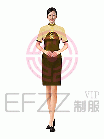 中餐服務員制服354