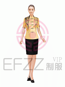 中餐服務員制服353