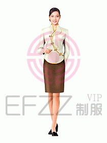 中餐服務(wù)員制服363