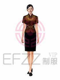 中餐服務員制服399