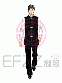 中餐服務(wù)員制服407