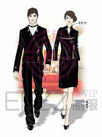 中餐服務(wù)員制服411