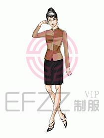 中餐服務員制服424