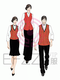 中餐服務員制服439