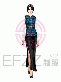 中餐服務員制服462