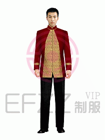 中餐服務(wù)員制服481