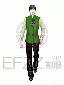 中餐服務(wù)員制服520