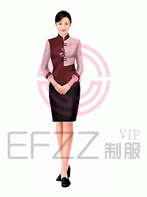 中餐服務員制服586