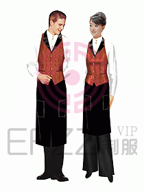 中餐服務(wù)員制服664
