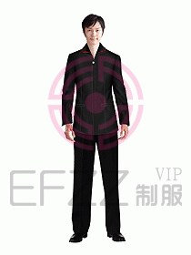 中餐服務員制服666