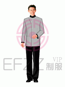 中餐服務員制服668