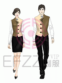 中餐服務員制服687