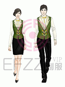 中餐服務員制服691