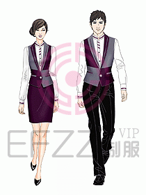 中餐服務員制服696